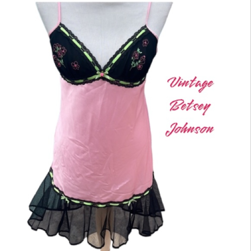 Vintage Betsey Johnson Baby Doll Slip Dress
